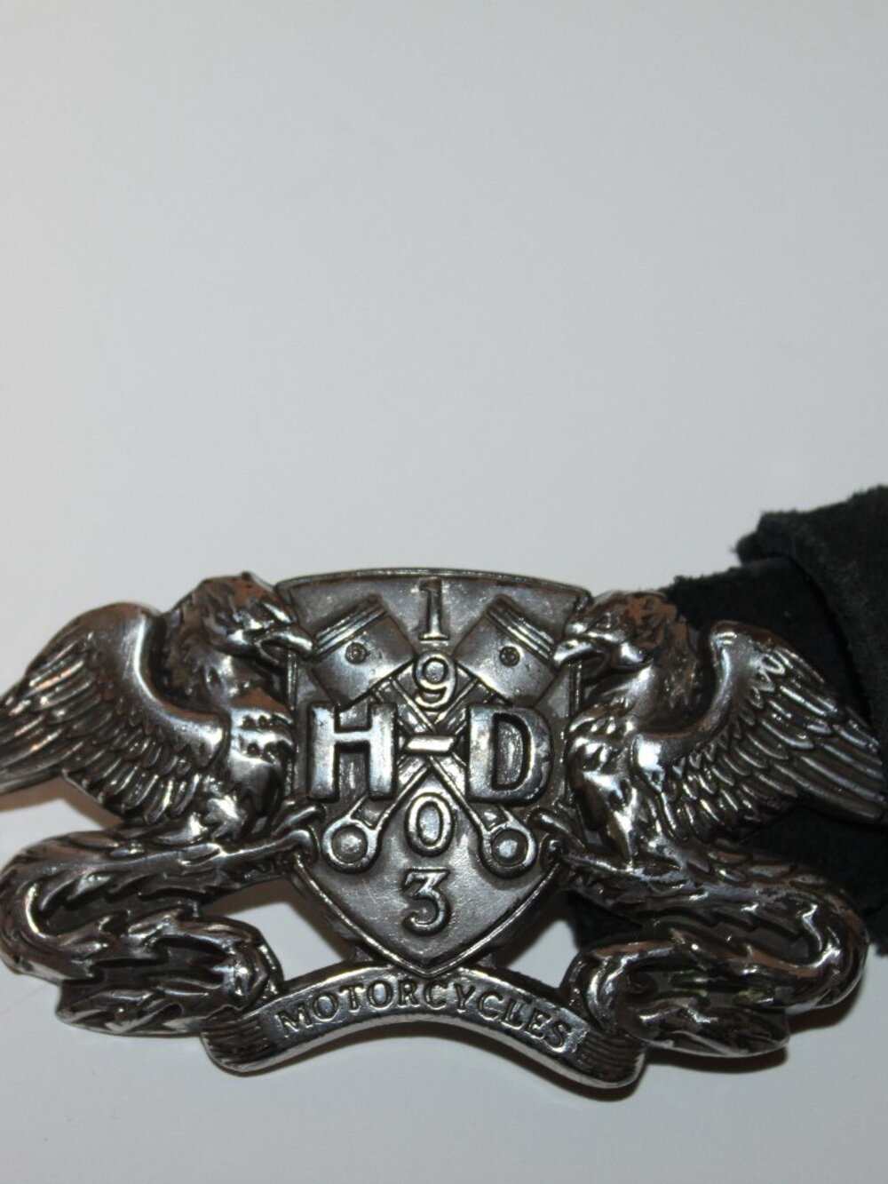 Harley Davidson Suede Belt w/Buckle
